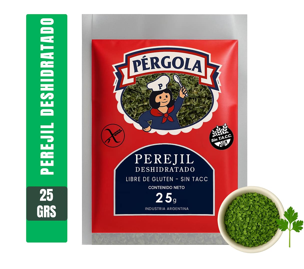 Perejil deshidratado - Pérgola (Libre de gluten)