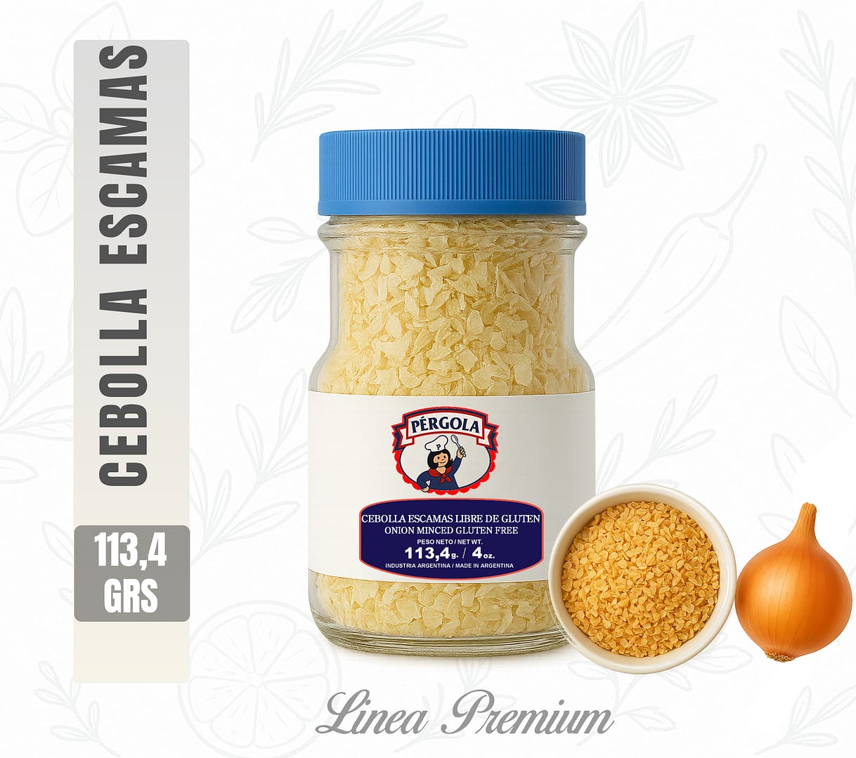 Cebolla Escamas - Premium - Pérgola (Libre de gluten)