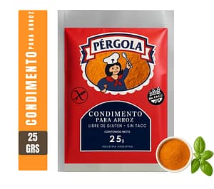 Condimento para arroz - Pérgola (Libre de gluten)