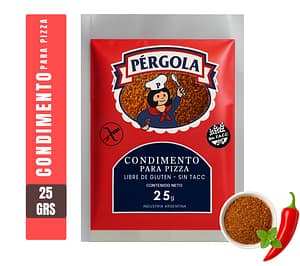 Condimento para Pizza - Pérgola (Libre de gluten)