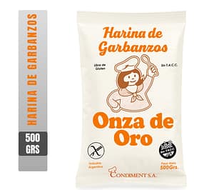 Harina de garbanzos-Onza de Oro (Libre de gluten)