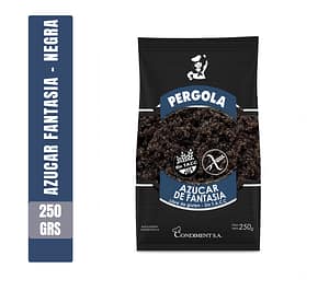 Azucar fantasia - negra - Pérgola (Libre de gluten)