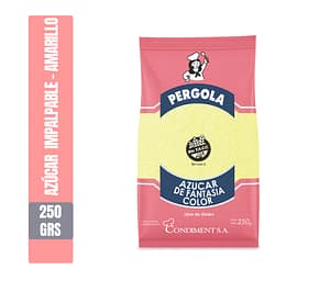 Azucar impalpable color: amarillo (Libre de gluten)