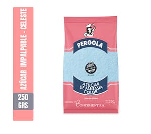 Azucar impalpable color: celeste - Pérgola (Libre de gluten)