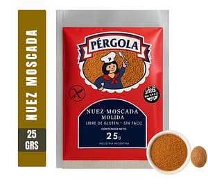 Nuez moscada molida - Pérgola (Libre de gluten)