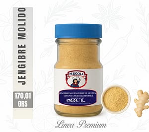 Jengibre molido - Premium - Pérgola (Libre de gluten)