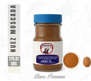 Nuez moscada molida - Premium - Pérgola (Libre de gluten)