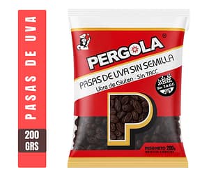 PASAS DE UVA SIN SEMILLA- Pérgola (Libre de gluten)